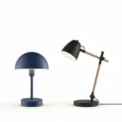 Skandinavische Tischlampen