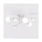 Emibig Deckenleuchte Holon Stahl Grau | Geeignet für 3x G9 - Max 8W, 3x GX53 - Max 12W