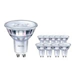 Multipack 10x Philips Corepro LED Spot GU10 PAR16 4.6W 370lm 36D - 830 Warmweiß | Ersatz für 50W