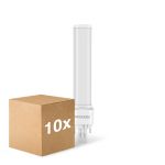Multipack 10x Noxion Lucent PL-C LED 7.4W - 840 Kaltweiß | 2-Pins - Ersatz Für 26W