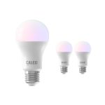 Multipack 3x Calex Smart Tuya Wifi E27 Birne 8.5W 806lm - 822-840 Abstimmbares Weiß | RGBW - Dimmbar - Ersatz für 60W