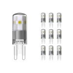 Multipack 10x Noxion Bolt LED Capsule G9 1.9W 200lm - 827 Extra Warmweiß | Ersatz für 20W