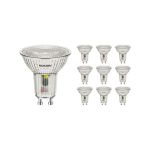 Multipack 10x Noxion LED-Spot GU10 PAR16 5.5W 560lm 36D - 830 Warmweiß | Ersatz für 75W