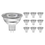 Multipack 10x Noxion LED-Spot GU5.3 MR16 4.4W 345lm 60D - 827 Extra Warmweiß | Dimmbar - Ersatz für 35W