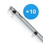 Multipack 10x Noxion LED Feuchtraumleuchte Poseidon V3.0 35-65W 4550-9100lm - 830-865 CCT | 150cm - Durchgangsverdrahtung (5x2.5mm2)