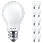 Multipack 10x Philips MASTER Value LED Glühbirne E27 Birne Matt 3.4W 470lm - 927 Extra Warmweiß | Höchste Farbwiedergabe - Dimmbar - Ersatz für 40W