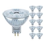 Multipack 10x Ledvance Performance LED-Spot Reflektor GU5.3 MR16 5W 345lm 36D - 927 Extra Warmweiß | Höchste Farbwiedergabe - Dimmbar - Ersatz für 35W