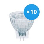 Multipack 10x Ledvance Performance LED-Spot Reflektor GU4 MR11 4.2W 345lm 36D - 840 Kaltweiß | Ersatz für 35W