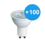 Multipack 100x Bright Choice LED-Spot GU10 PAR16 4W 345lm 36D - 827 Extra Warmweiß | Ersatz Für 50W