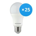 Multipack 25x Noxion Lucent Classic LED E27 Birne Matt 9.5W 1055lm - 840 Kaltweiß | Ersatz für 75W