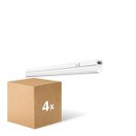 Multipack 4x Ledvance LED Deckenleuchte Linear Kompakt Schalter 14W 1400lm - 830 Warmweiß | 120cm