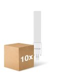 Multipack 10x Noxion Lucent PL-S LED 4.3W - 827 Extra Warmweiß | 2-Pins - Ersatz Für 9W