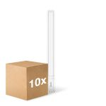 Multipack 10x Philips CorePro PL-L LED Glühbirne EM/Mains 16.5W - 840 Kaltweiß | 4-Pins - Ersatz Für 36W