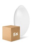 Multipack 5x Ledvance Surface rund 350 Weiß 18W 1440lm - 840 Kaltweiß | IP44 - Ersatz für 2x18W
