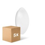 Multipack 5x Ledvance Surface rund 250 Weiß 13W 920lm - 830 Warmweiß | inkl. Sensor - IP44 - Ersatz für 2x13W