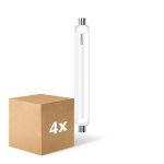 Multipack 4x Osram LED Line S19 9W 830lm - 827 Extra Warmweiß | Ersatz Für 60W