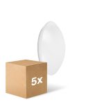 Multipack 5x Ledvance Surface rund 250 13W 840 960lm Weiß IP44 | Kaltweiß
