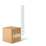Multipack 10x Noxion Lucent PL-S LED  6W - 827 Extra Warmweiß | 2-Pins - Ersatz Für 11W