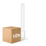 Multipack 10x Ledvance Dulux-L LED 12W - 830 Warmweiß | 4-Pins - Ersatz Für 24W