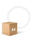 Multipack 4x Osram LED Röhre T9 Value Rund (EM/Mains) 24W 2900lm - 840 Kaltweiß | Ersatz Für 40W