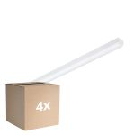 Multipack 4x Philips LED Deckenleuchte CoreLine Weiß 25W/37W 3500lm/5200lm - 830-840 CCT| 150cm - Ersatz Für 2x58W