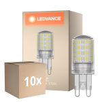 Multipack 10x Ledvance Performance LED Capsule Klar G9 4.2W 470lm - 827 Extra Warmweiß | Ersatz Für 40W