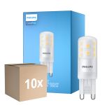 Multipack 10x Philips CorePro LED Capsule G9 Matt 3.7W 470lm - 830 Warmweiß | Ersatz Für 40W