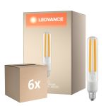 Multipack 6x Ledvance LED Glühbirne NAV LED FIL V E27 35W 6000lm - 740 Kaltweiß | Ersatz für 70W