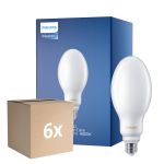 Multipack 6x Philips LED TrueForce Core HPL E27 24.5W 4000lm - 840 Kaltweiß | Ersatz Für 125W