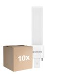Multipack 10x Ledvance DULUX-S LED 3.5W - 840 Kaltweiß | 2-Pins - Ersatz Für 7W