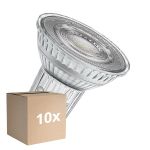 Multipack 10x Ledvance LED PAR16 GU10 Reflektor 7W 750lm 36D - 840 Kaltweiß | Ersatz Für 80W