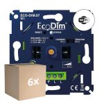 Multipack 6x EcoDim.07 LED Dimmer Wifi Drücken/Drehen 0-250W (RLC)