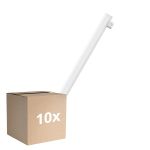 Multipack 10x Osram LEDinestra HD Lighting S14s 4.7W 470lm - 927 Extra Warmweiß | Höchste Farbwiedergabe - Dimmbar - Ersatz Für 40W