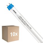 Multipack 10x Philips LED Röhre T8 CorePro (EM/Mains) High Output 24W 2500lm - 830 Warmweiß | 150cm - Ersatz Für 58W