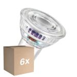 Multipack 6x Osram LED-Spot GU10 PAR16 4.7W 850lm 100D - 827 Extra Warmweiß