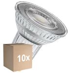 Multipack 10x Ledvance LED Reflektor GU10 PAR16 6.1W 575lm 60d - 927 Extra Warmweiß | Dimmbar - Ersatz Für 80W