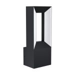 Eglo Wandleuchte Riforano Aluminium Schwarz 5W 550lm - 830 Warmweiß | IP44