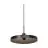 Ledvance Decor Plate Pendelleuchte Stahl Schwarz | Geeignet für E27