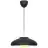 DFTP by Nordlux Latif Pendelleuchte Metall und Glas Schwarz | 400mm - Geeignet für E14