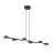 Emibig Pendelleuchte Megara Stahl Schwarz | Geeignet für 6x GX53 - Max 12W