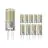 Multipack 10x Noxion Bolt LED Capsule G9 4.8W 600lm - 827 Extra Warmweiß | Ersatz für 50W