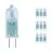 Multipack 10x Osram 64427 Halostar Starlite 2000 GY6.35 20W 12V 928 | Extra Warmweiß - Beste Farbwiedergabe