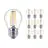 Multipack 10x Philips Corepro LED Lustre E27 Kugel Fadenlampe Klar 4.3W 470lm - 827 Extra Warmweiß | Ersatz für 40W
