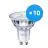 Multipack 10x Philips Corepro LED Spot GU10 PAR16 4W 350lm 36D - 840 Kaltweiß | Ersatz für 50W