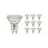 Multipack 10x Noxion LED-Spot GU10 PAR16 5.5W 560lm 36D - 830 Warmweiß | Ersatz für 75W