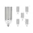 Multipack 6x Ledvance HQL LED P E40 90W 13000lm - 840 Kaltweiß | Ersatz für 250W