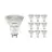 Multipack 10x Noxion PerfectColor LED-Spot GU10 PAR16 4W 345lm 36D - 930 Warmweiß | Höchste Farbwiedergabe - Dimmbar - Ersatz für 50W