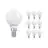 Multipack 10x Noxion Lucent Lustre LED E14 Kugel Matt 4.5W 470lm - 827 Extra Warmweiß | Ersatz für 40W