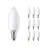 Multipack 10x Philips Corepro LED Kerze E14 Matt 2.2W 250lm 827 Extra Warmweiß - Ersatz Für 25W