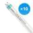 Multipack 10x Philips LED Röhre T8 MASTER Value (UN) Ultra Output 23W 3700lm - 840 Kaltweiß | 150cm - Ersatz für 58W